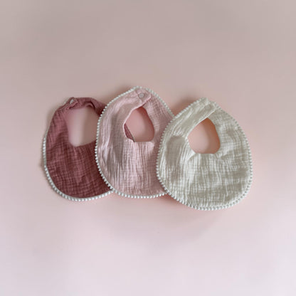 Baberos para Bebé — Pompones