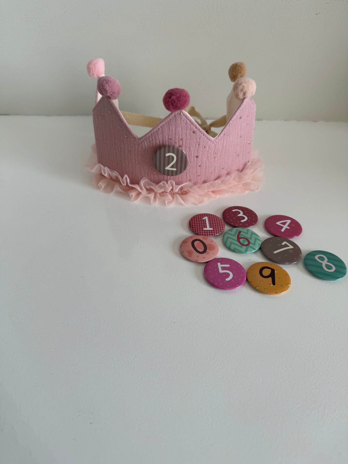 Corona de Meses y Años - Rosa