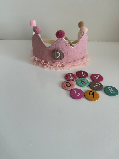 Corona de Meses y Años - Rosa