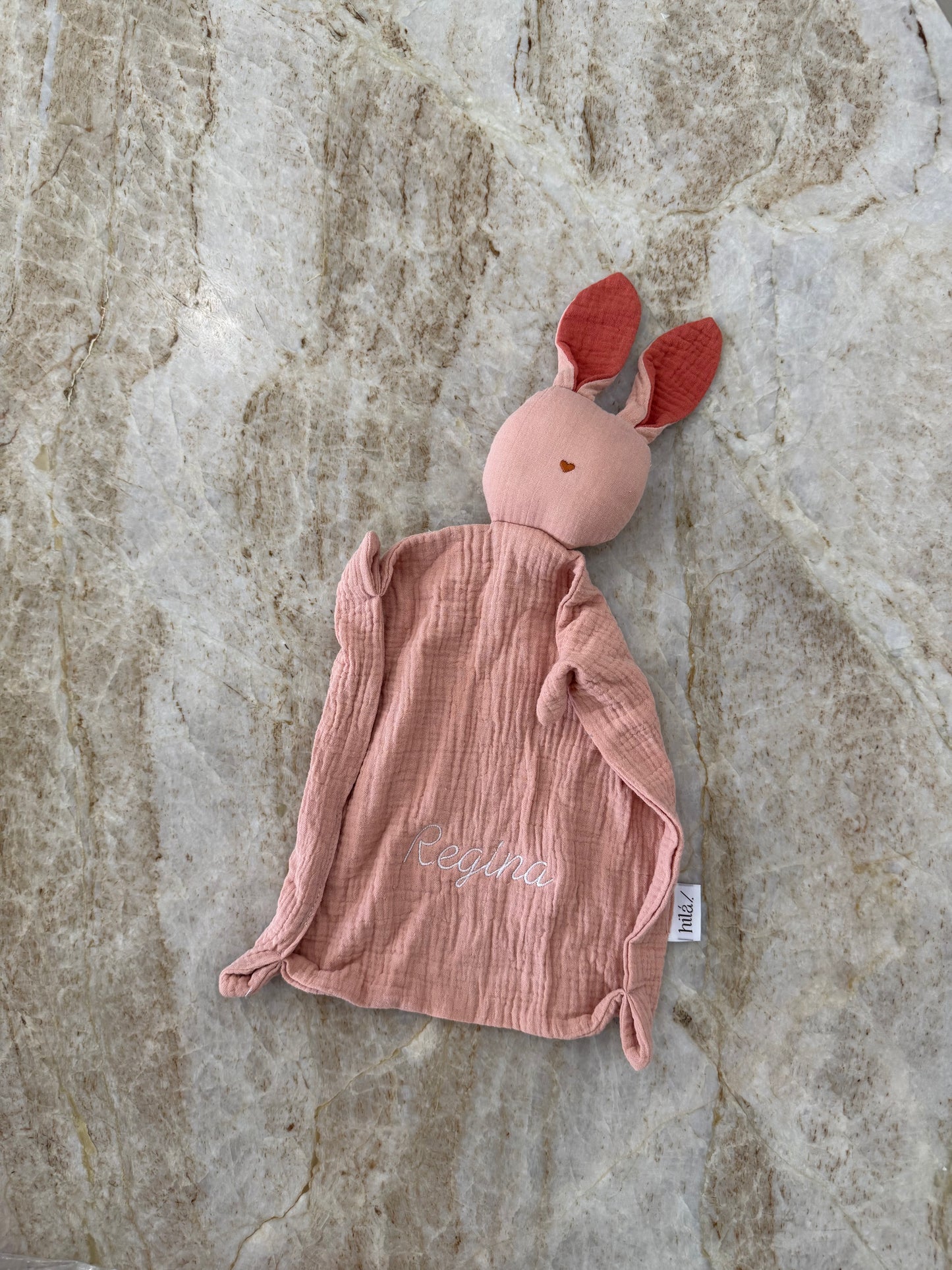 Manta Apego en forma de Conejo - Rosa